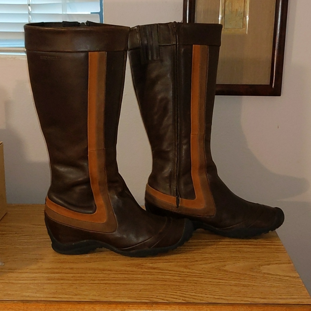 Merrell Eden Peak Multi Brown Leather Boots